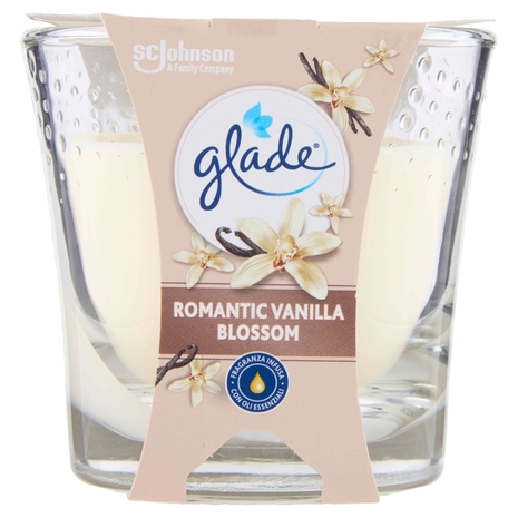 Glade® Candela profumata, fragranza Vaniglia, 112g